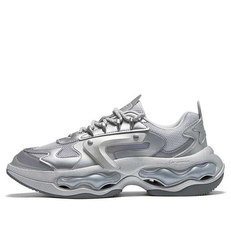 FILA FUSION Vintage Daddy Shoes 'Silver' T12M331109FDS
