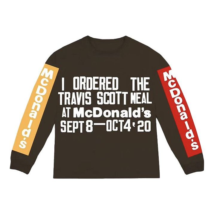 Travis Scott x CPFM 4 CJ Souvenir L/S T-Shirt 'Brown' TC-281