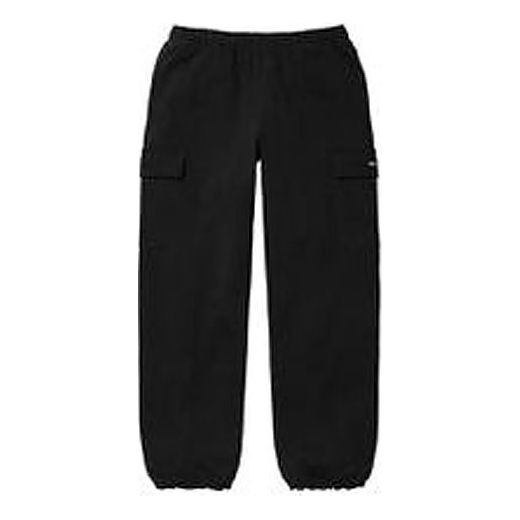 Supreme Small Box Cargo Sweatpants 'Black' SUP-FW21-250