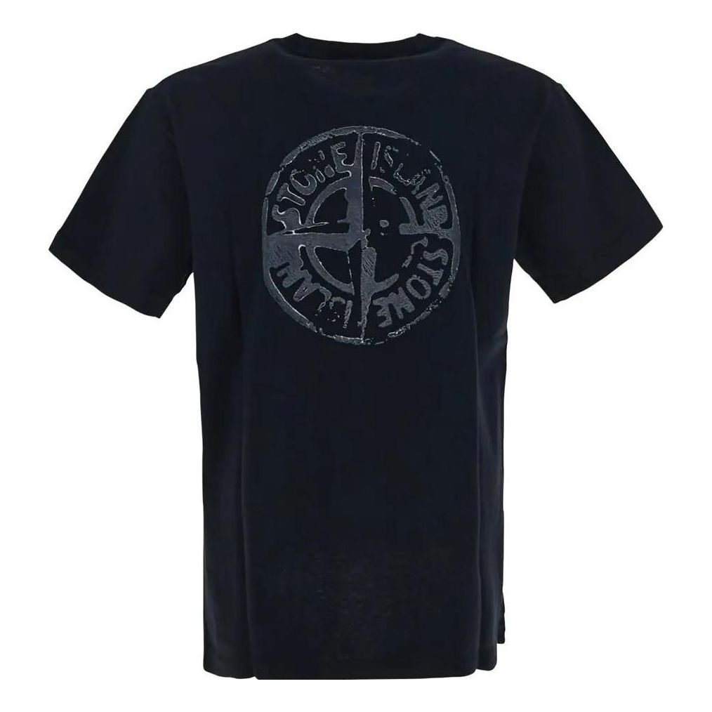 STONE ISLAND Stamp Back Logo T-shirt 'Navy Blue' 79152NS82-V0020