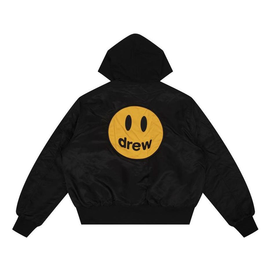 Drew House Mascot Hooded Bomber Jacket 'Black' DR-FW22-503