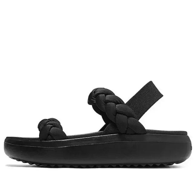 (WMNS) Skechers Beach Sandals 'Black' 114806-BBK