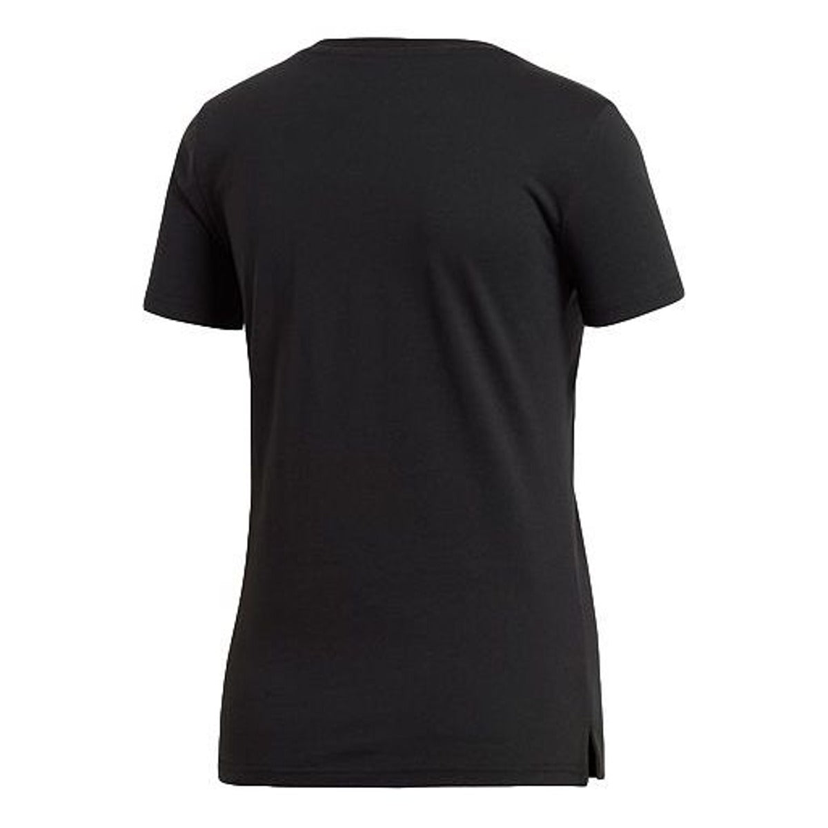 (WMNS) adidas Brush Effect Logo Graphic T-Shirt 'Black White' EI4569