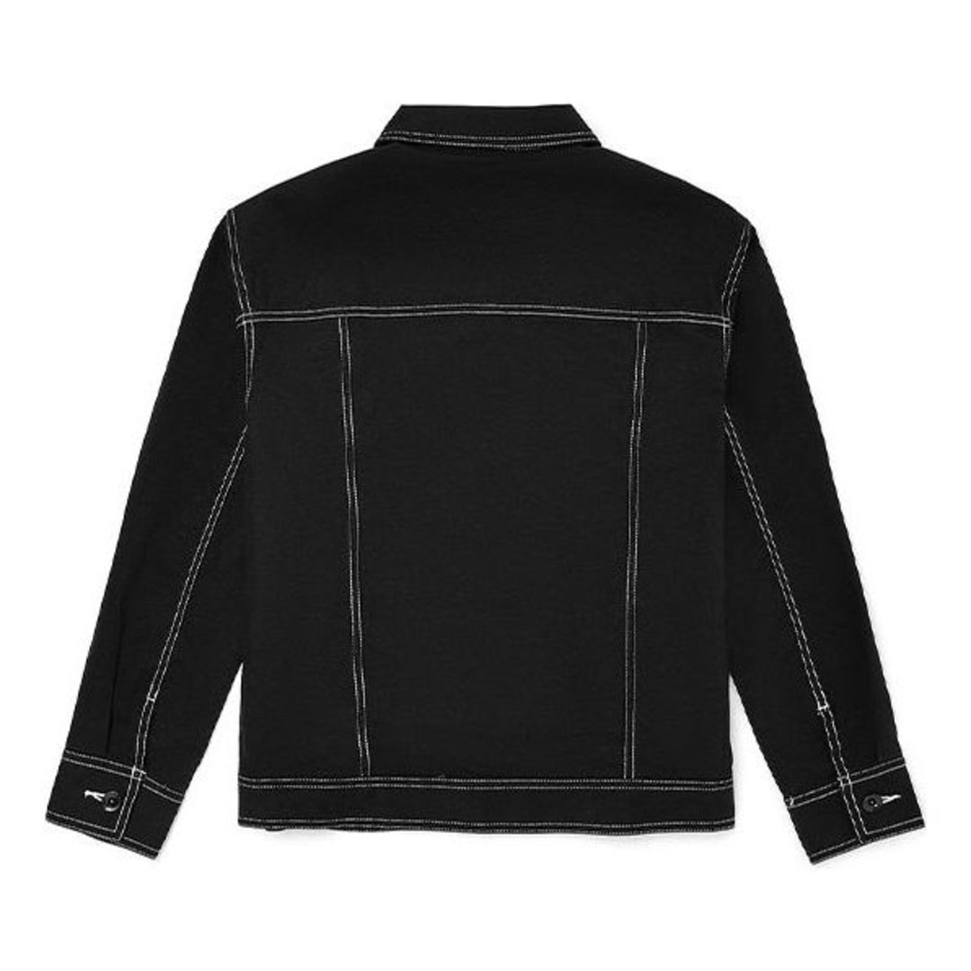 (WMNS) Vans In the Know Canvas Jacket 'Black' VN0A47U7BLK