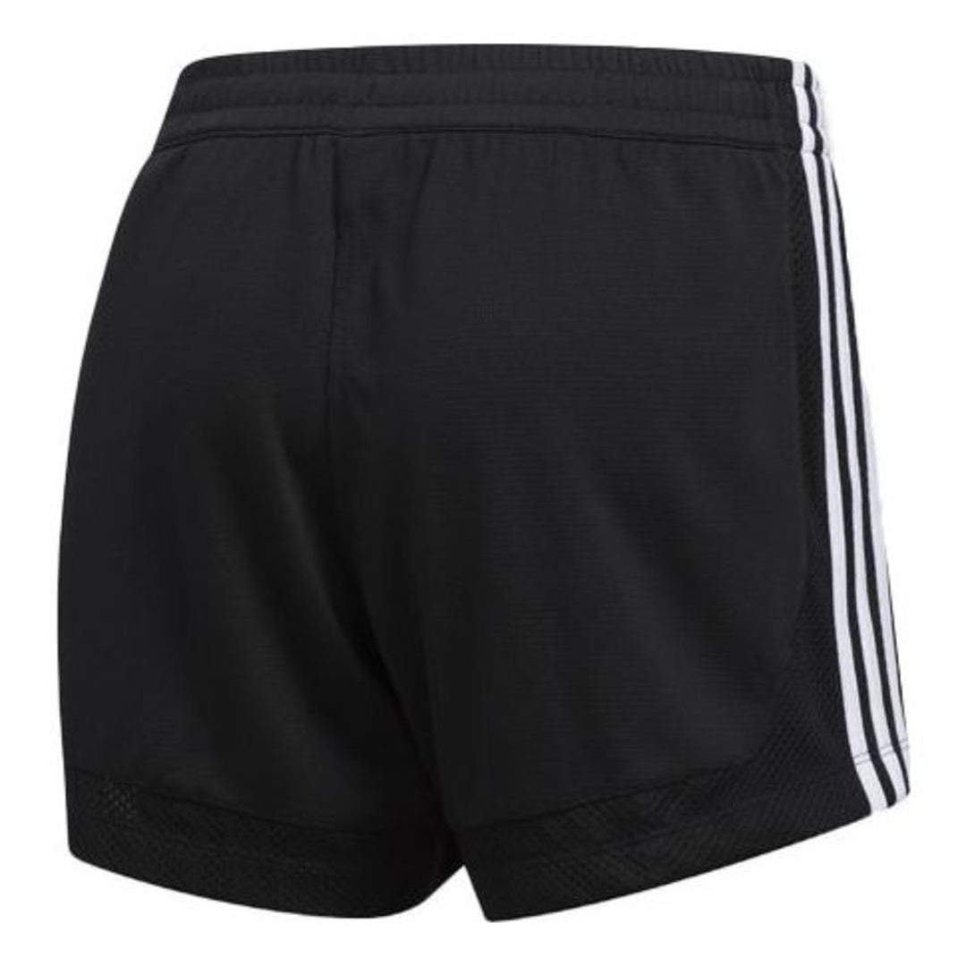(WMNS) adidas 3-Stripes 5-Inch Mesh Shorts 'Black White' EB3894