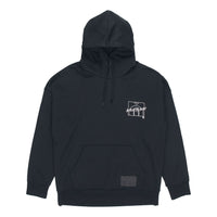 Li-Ning BadFive Hoops Graphic Hoodie 'Black' AWDQ767-3