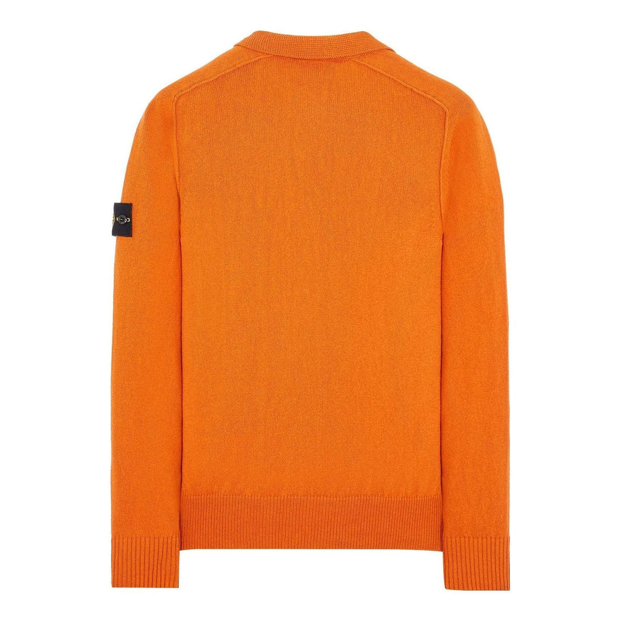 STONE ISLAND LogoCotton Half-Zip Polo Shirt 'Orange' 7815529D3-V0073