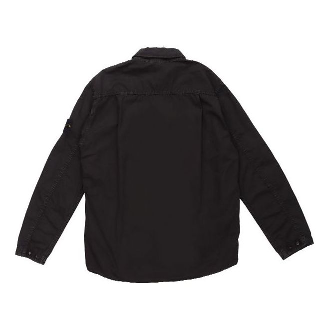 STONE ISLAND Two Pocket Overshirt 'Black' 7415110WN-V0129