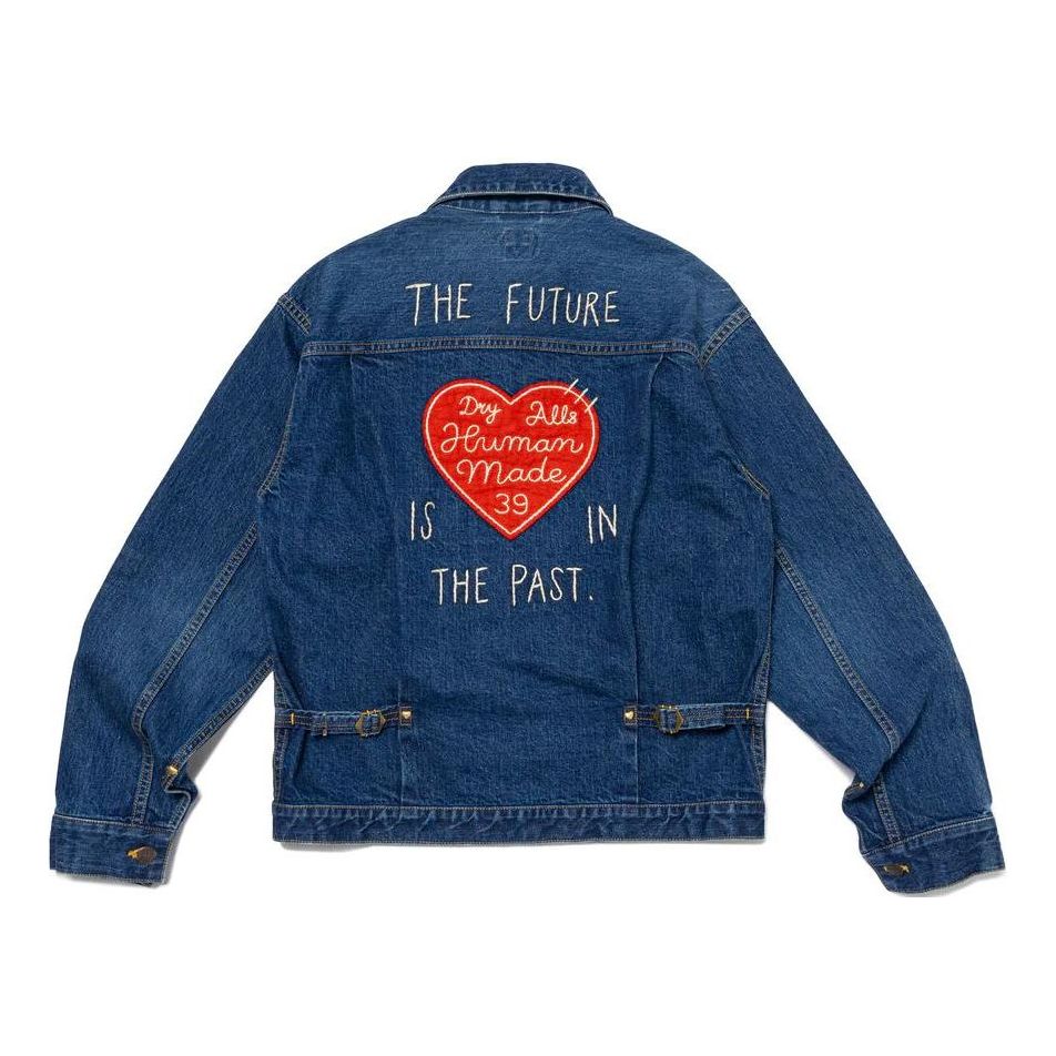 HUMAN MADE Denim Work Jacket 'Indigo' HM27JK015