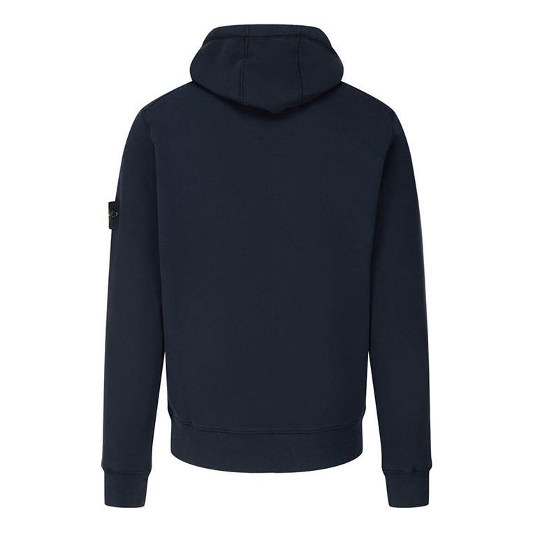 STONE ISLAND Garment Dyed Popover Jacket 'Navy' 731564120-V0020