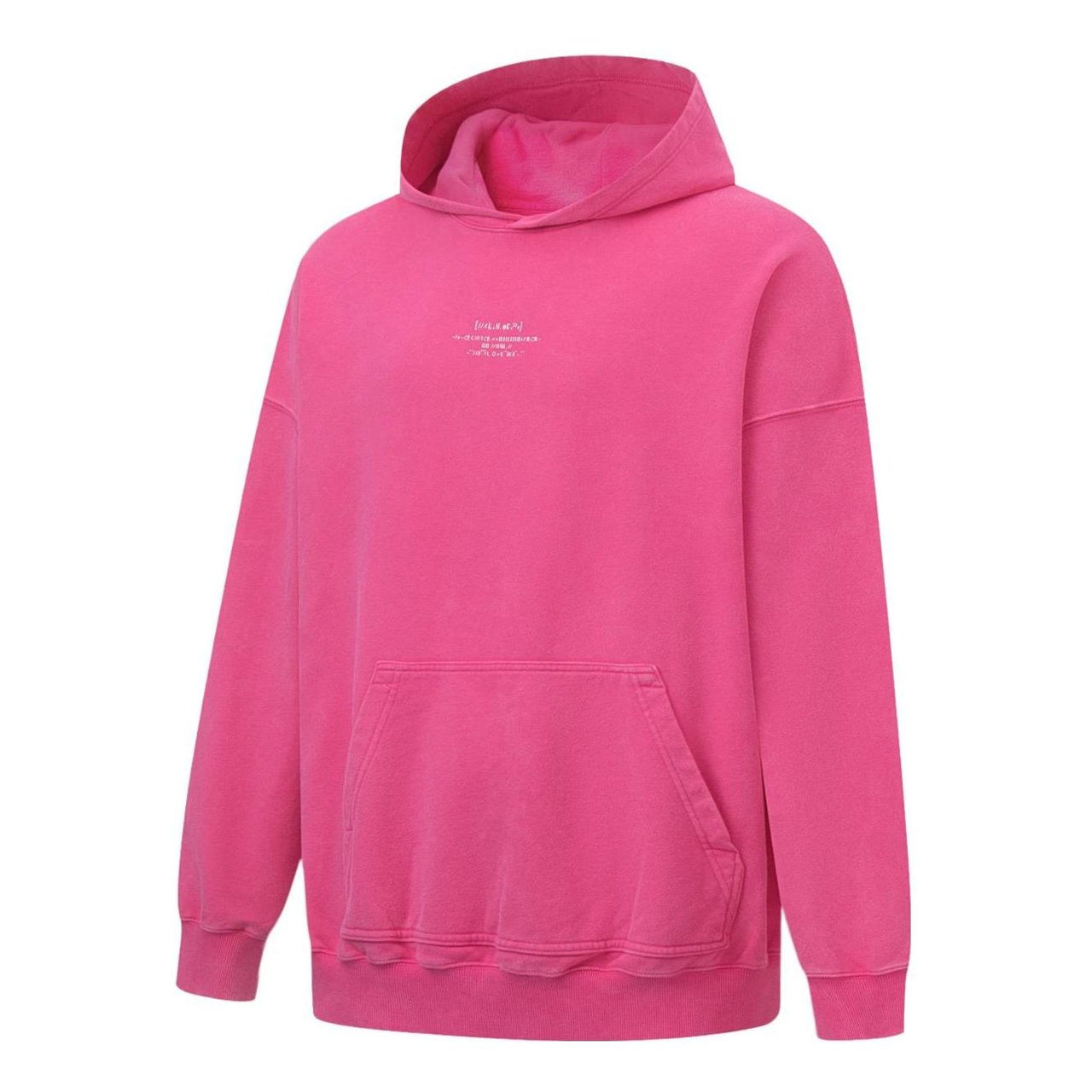 Li-Ning Valentine's Day Graphic Hoodie 'Pink' AWDT231-4
