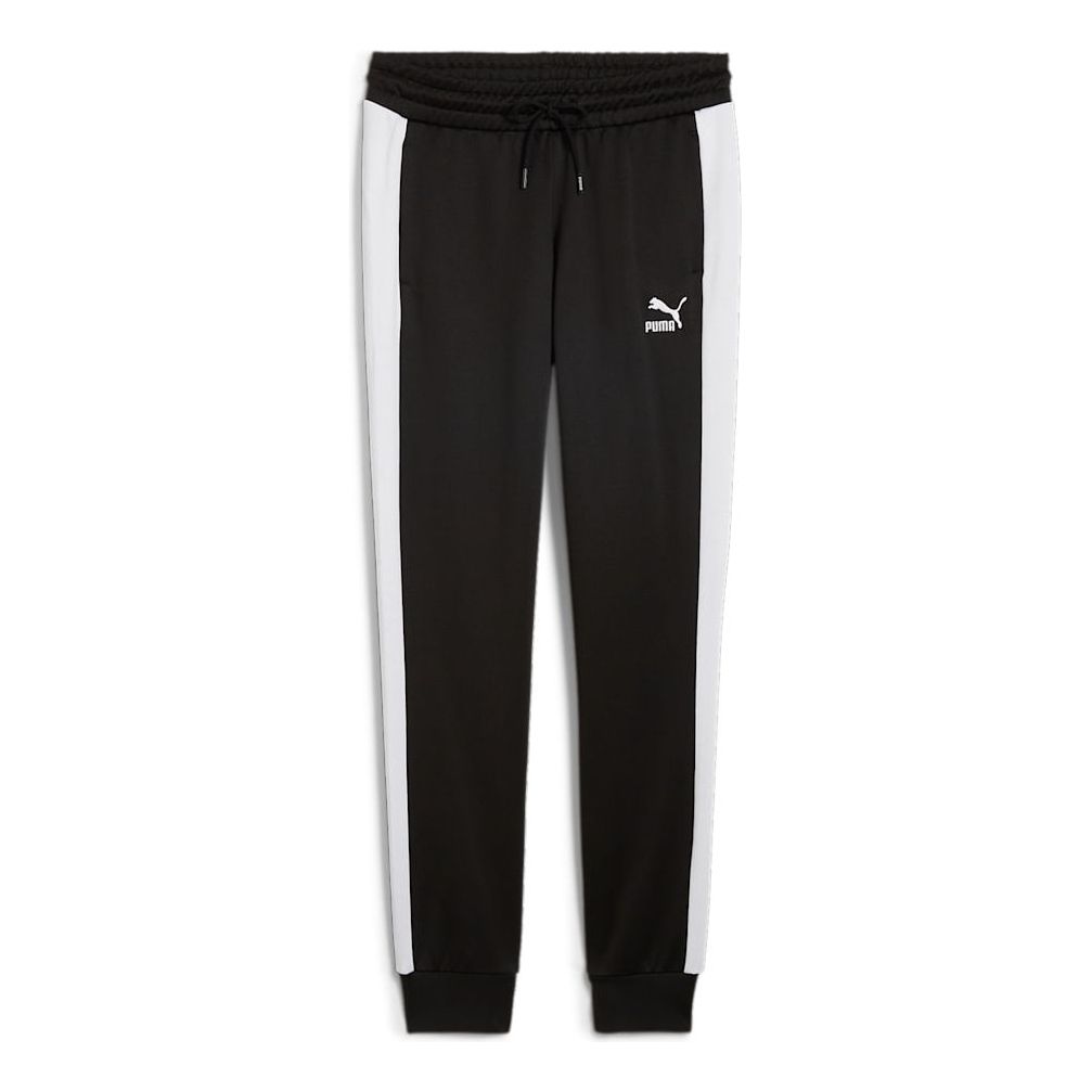 (WMNS) PUMA Iconic T7 Track Pants 'Black White' 627995-01