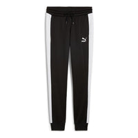 (WMNS) PUMA Iconic T7 Track Pants 'Black White' 627995-01