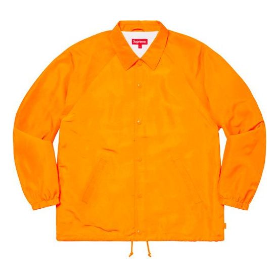 Supreme World Famous Coaches Jacket 'Orange Black' SUP-SS20-709