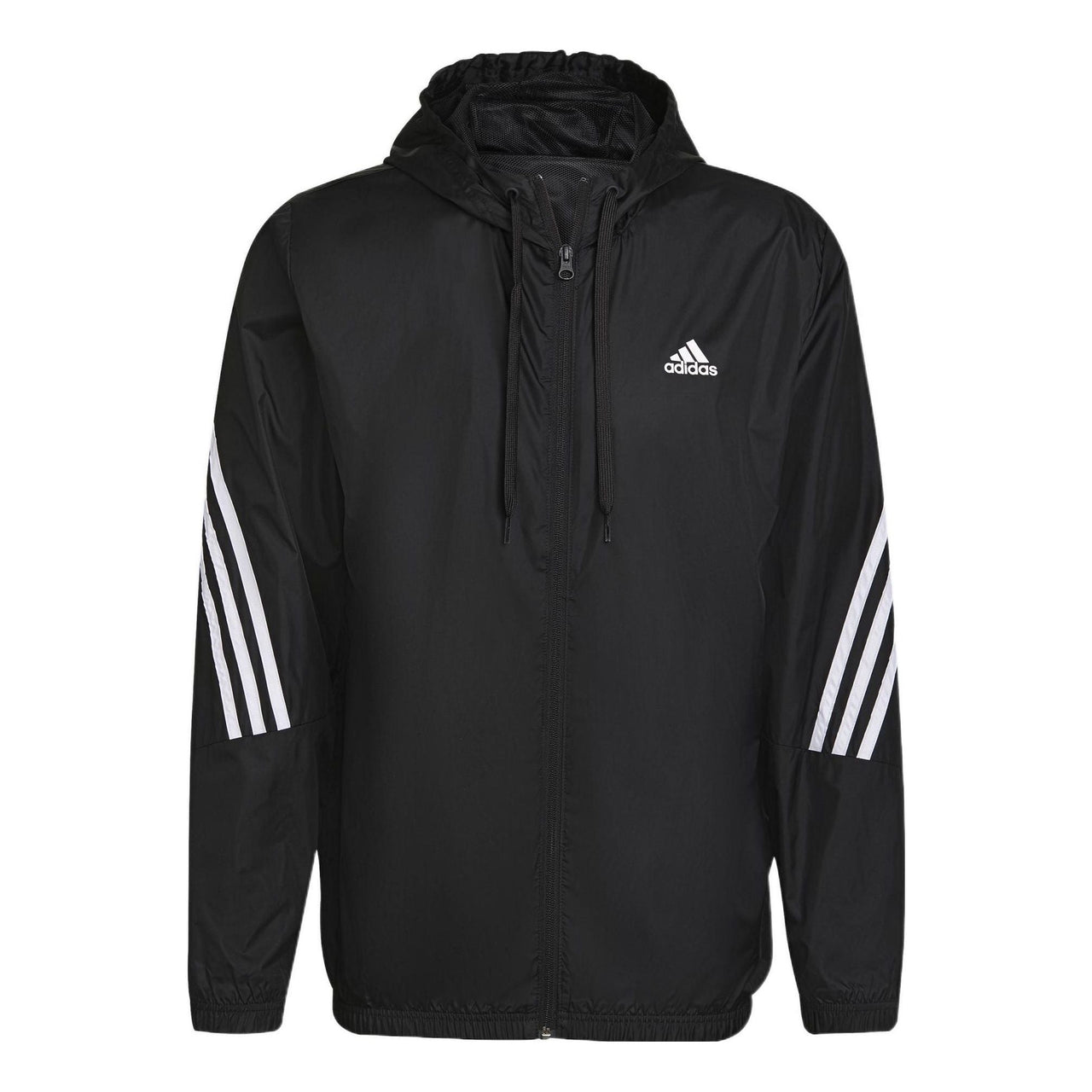 adidas Sportswear Hooded Track Suit 'Black White' H15580