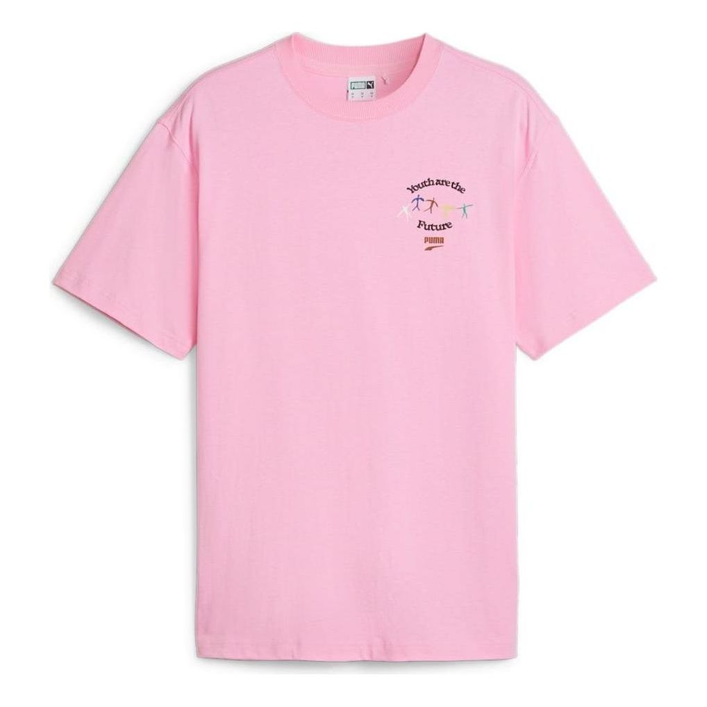 PUMA Youth Are The Future Graphic T-shirt 'Pink' 626097-30
