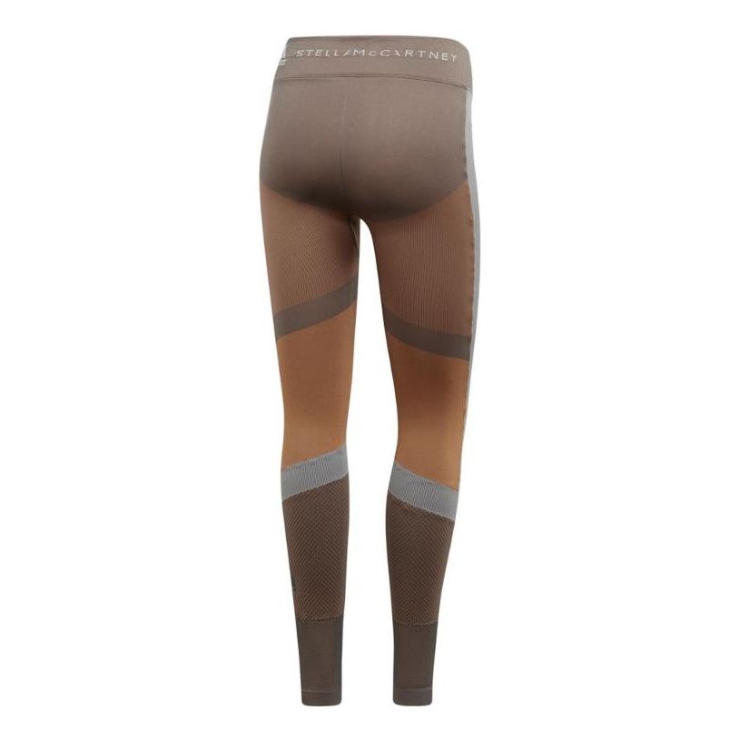 (WMNS) adidas Stella McCartney Running Leggings Asia Sizing 'Olive Green' FI8309