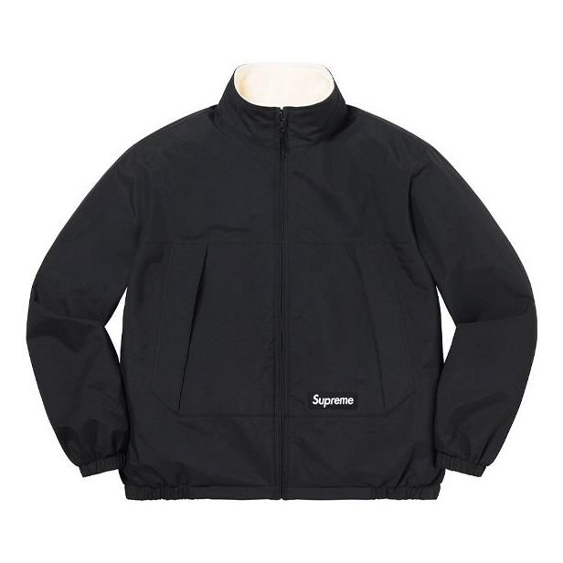 Supreme x Polartec GORE-TEX Reversible Lined Jacket 'Black White Teal' SUP-SS22-713