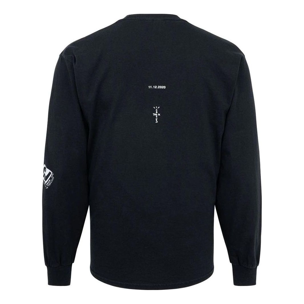 Travis Scott Cactus Jack FW22 Corrupted Long-Sleeve T-Shirt 'Black' CJPS-LS13