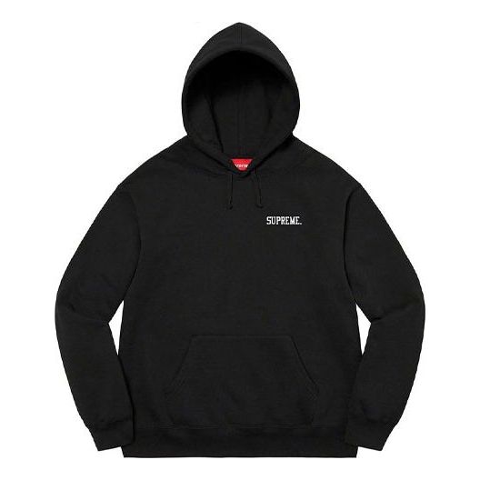 Supreme Ralph Steadman Skull Hooded Sweatshirt 'Black White' SUP-SS22-264