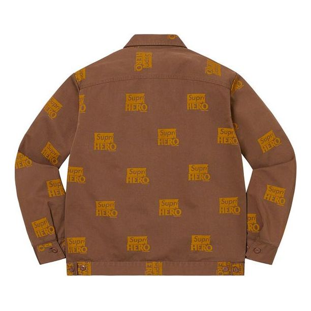 Supreme x Antihero Work Jacket 'Brown Yellow' SUP-SS22-911