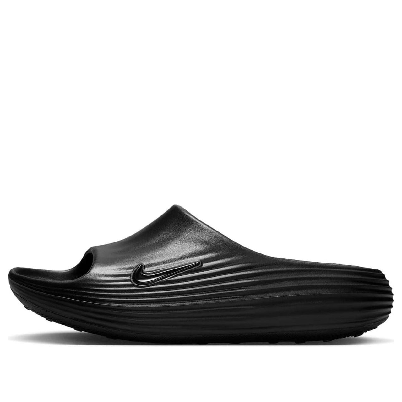 (WMNS) Nike ReactX Rejuven8 Slides 'Triple Black' HV4484-001