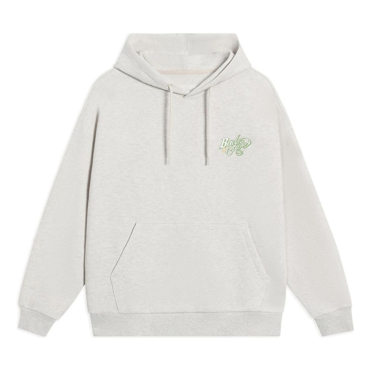 Li-Ning BadFive Plant Graphic Hoodie 'Grey' AWDS657-6
