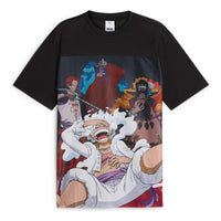 PUMA x ONE PIECE All-Over Print T-shirt 'Black' 624673-01