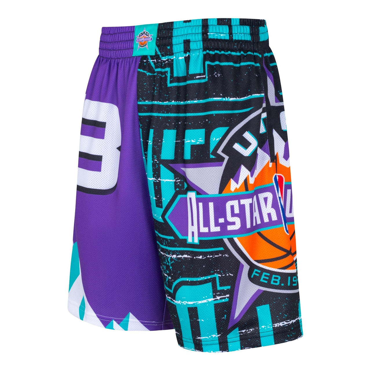 Mitchell & Ness x NBA Jumbotron 3.0 Shorts 'All Star 1993' PSHR4984-ASG93PPPMTWH