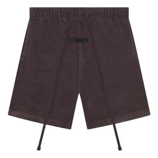 Fear of God Essentials SS23 Drop2 Terry Short Plum 'Purple' FOG-SS23-339