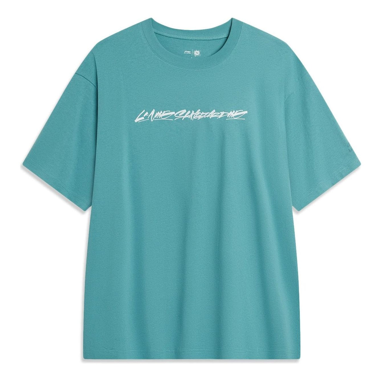 Li-Ning x OG_SLICK Skateboarding Graphic T-shirt 'Teal' AHST475-5