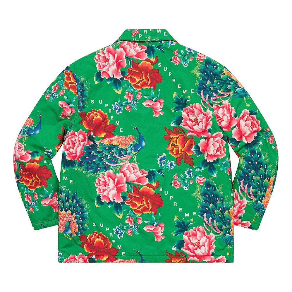 Supreme Peacock Jacket 'Green Red Blue' SUP-SS21-642