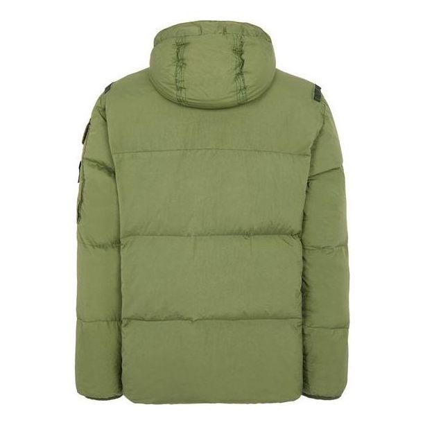 STONE ISLAND Crinkle Reps Down Jacket 'Green' 771540223-V0058