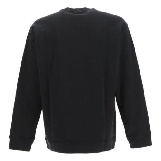 STONE ISLAND Embroidered Logo Sweatshirt 'Black' 781565484-V0029