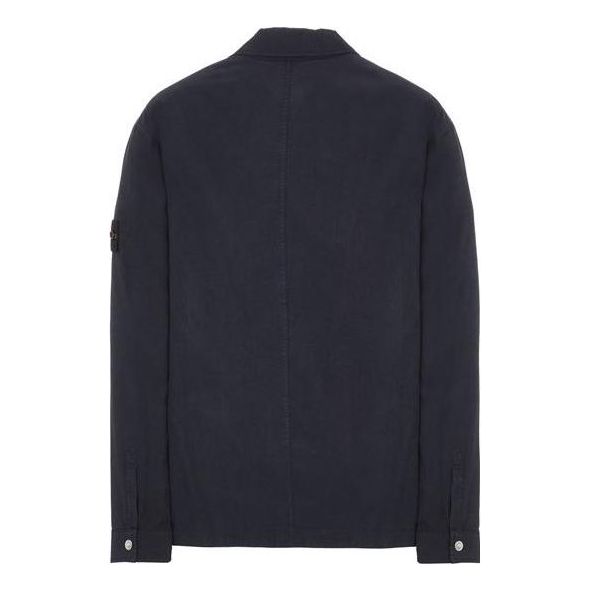STONE ISLAND Button Down Shirt 'Black' 781511729-V0020
