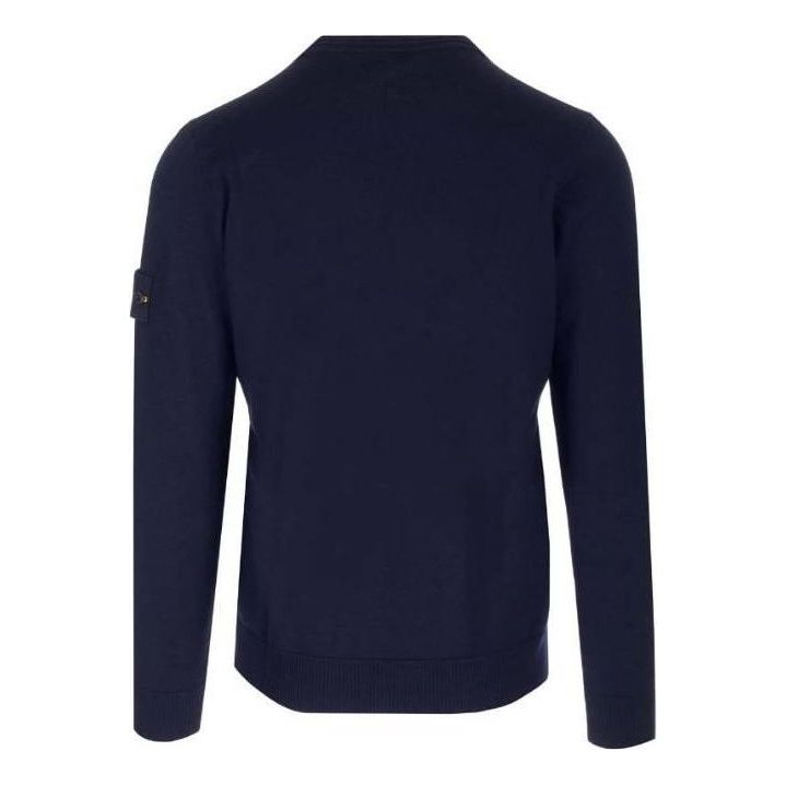 STONE ISLAND Wool Crewneck Sweater 'Navy Blue' 7915510C4-A0020