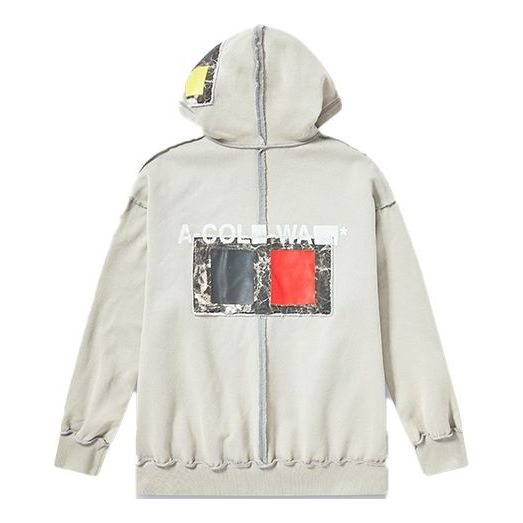 A-COLD-WALL* Relaxed Cubist Hoodie 'Cold Light Grey' ACWMW088-COLDLG