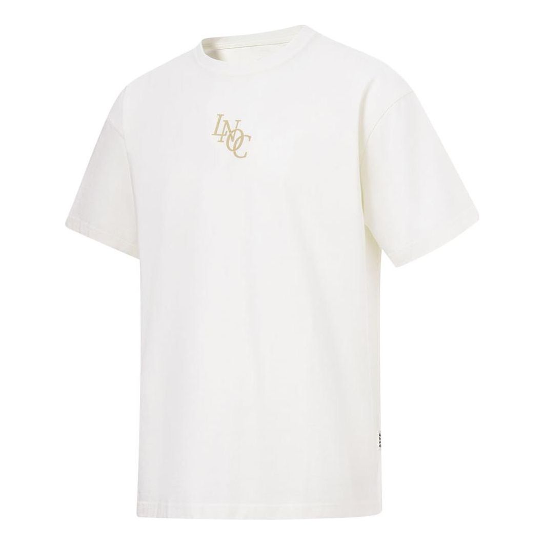 Li-Ning Of China Graphic T-shirt 'Creamy White' AHST125-1
