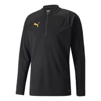 PUMA Individual FINAL 1/4 Zip Training Sweatshirt 'Black' 657950-45