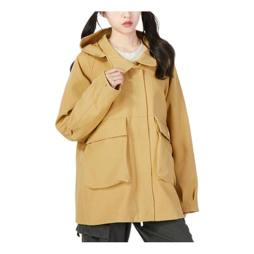 (WMNS) adidas Outer Jacket 'Tan' HM4987