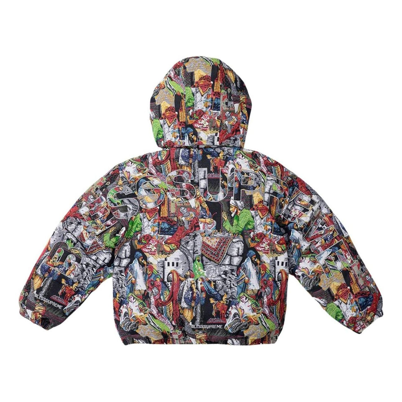 Supreme x Bless Tapestry Down Puffer Jacket 'Multi-Color' SUP-FW23-197