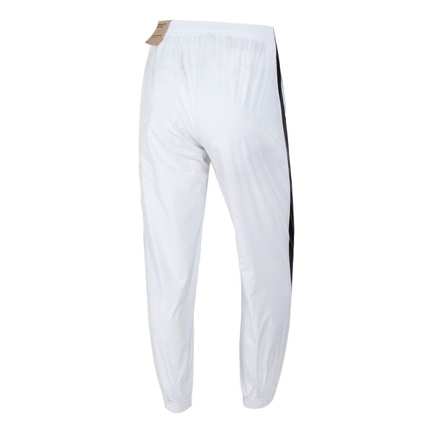 (WMNS) Nike Sportswear Woven Pants  'White Black' CJ7347-100