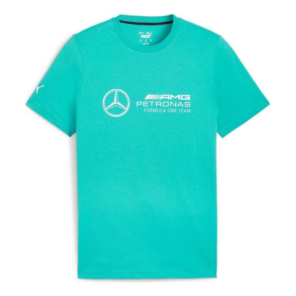 PUMA Mercedes-AMG Petronas Motorsport Logo T-shirt 'Sheen Green' 623762-05