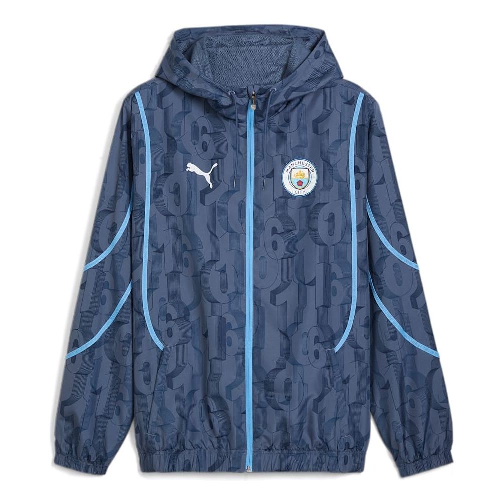 PUMA Manchester City Pre-match Woven Jacket 'Inky Blue' 777580-22