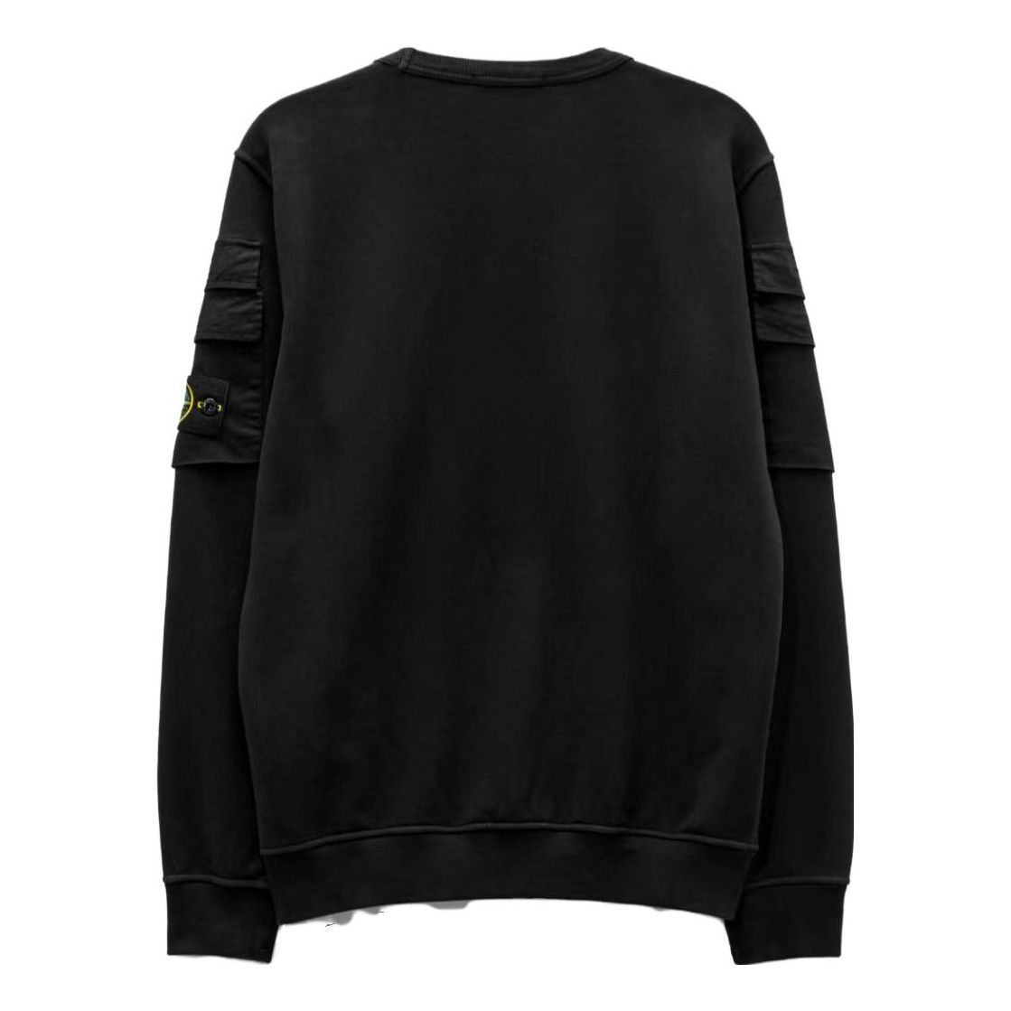 STONE ISLAND Double-Sleeve Pocket Sweatshirt 'Black' 791560577-V0029