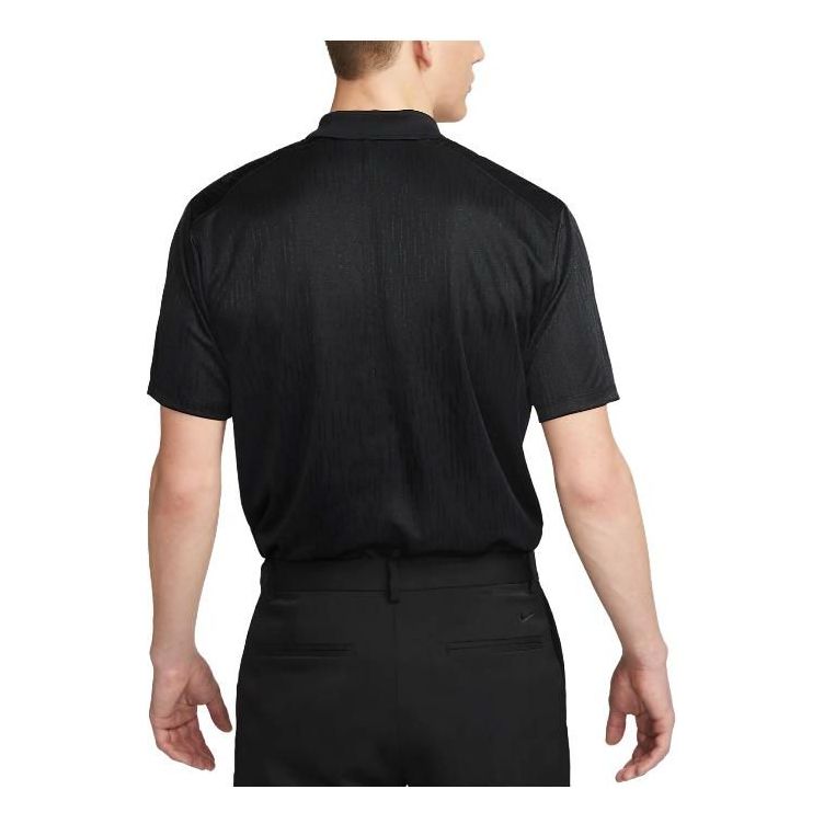 Nike Golf Dri-Fit Victory+ Jacquard Polo Shirt 'Black' DV8537-010