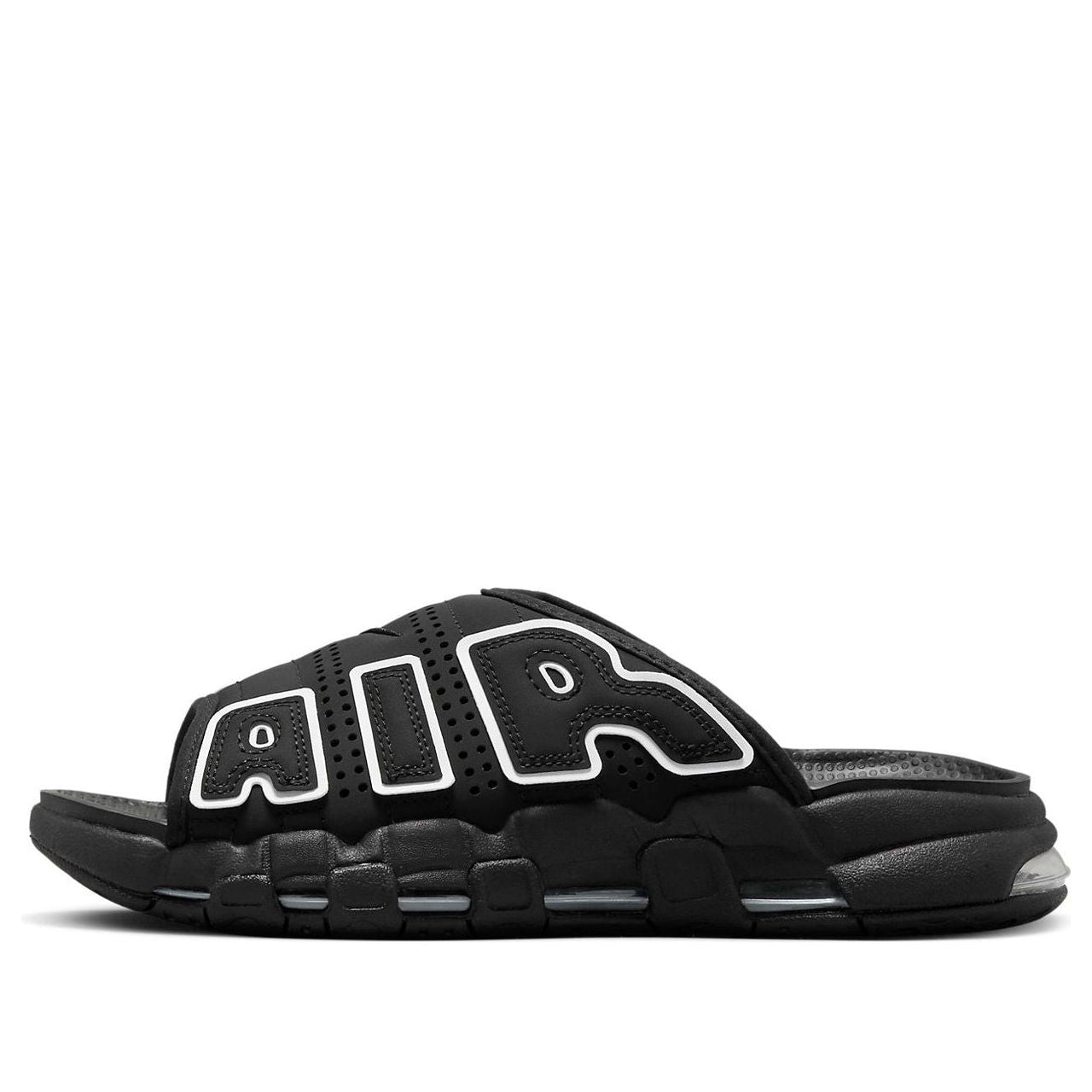 (WMNS) Nike Air More Uptempo Slide 'OG Black White' FD5983-001