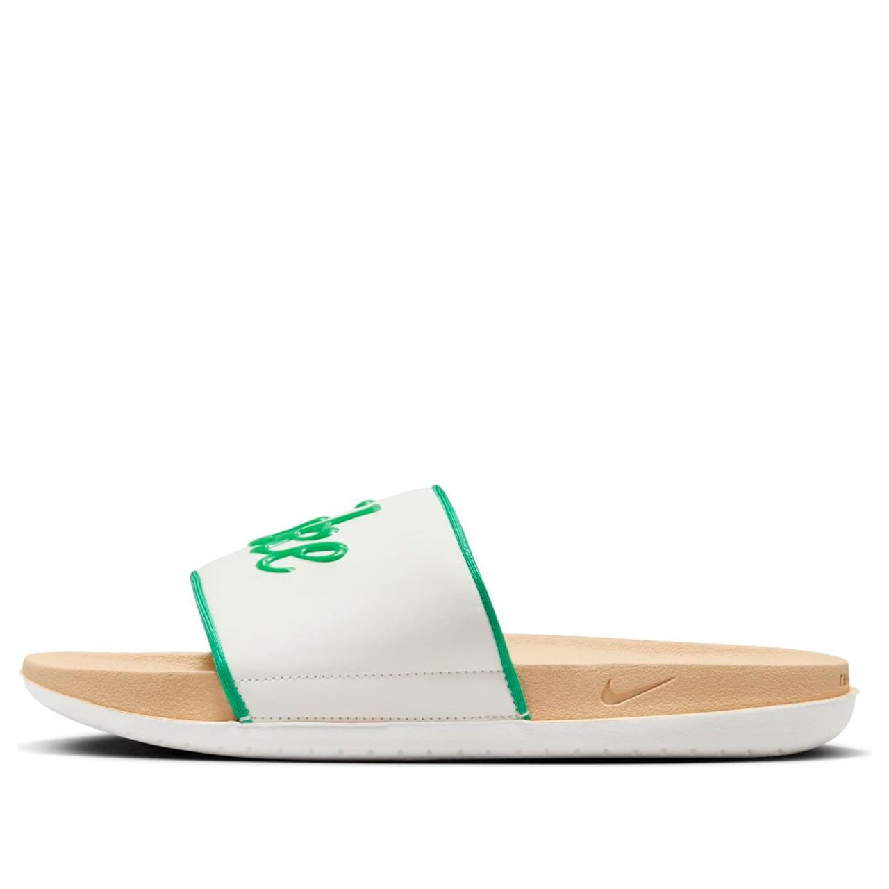 (WMNS) Nike Offcourt Slides 'Sail Stadium Green' BQ4632-110