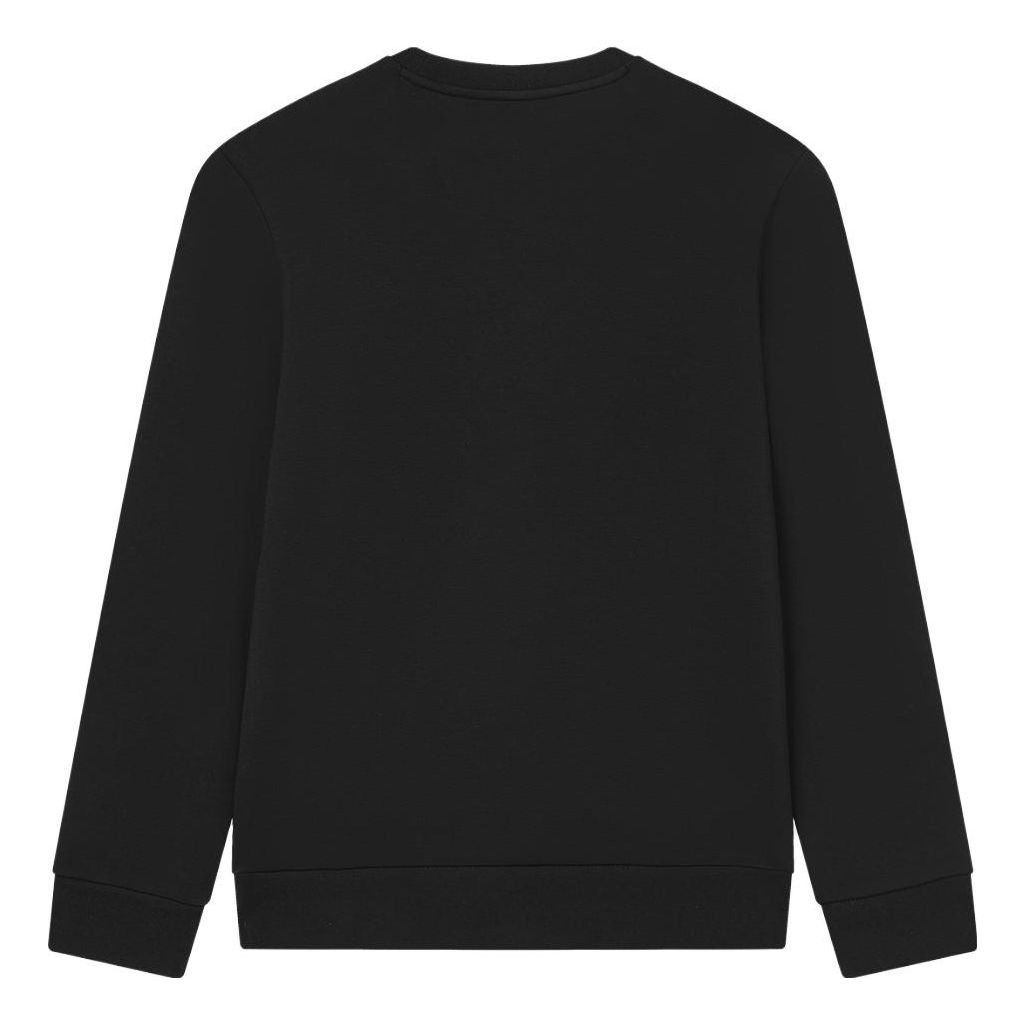 FILA Core Design Museum Denmark White Line Blue Pullover Sweater 'Black' F11M342211F-BK
