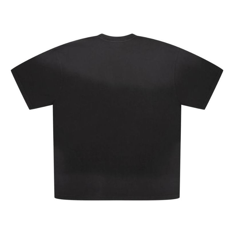 Drew House Lit Drew T-shirt Faded 'Black' DH-OEJ2121-LDFB